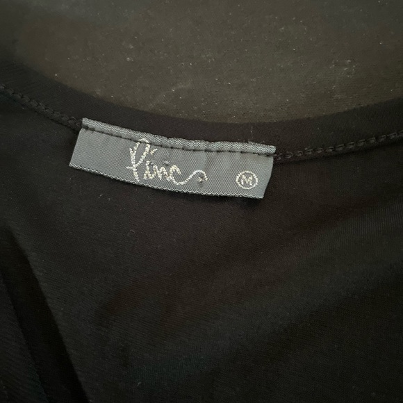 Pinc Romper Jumpsuit shorts black size medium flowy sleeveless elastic waist - Picture 4 of 11